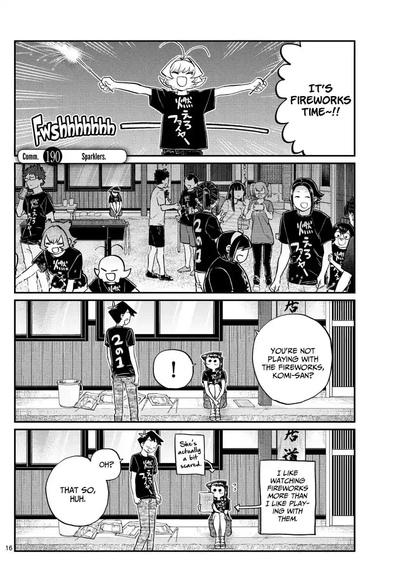 Komi-san wa Komyushou Desu Chapter 190 1